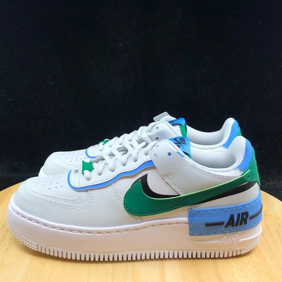 Nike Air Force 1 Shadow 'Photon Dust Malachite' [CI0919-004] Women's Sizes - Picture 7 of 9